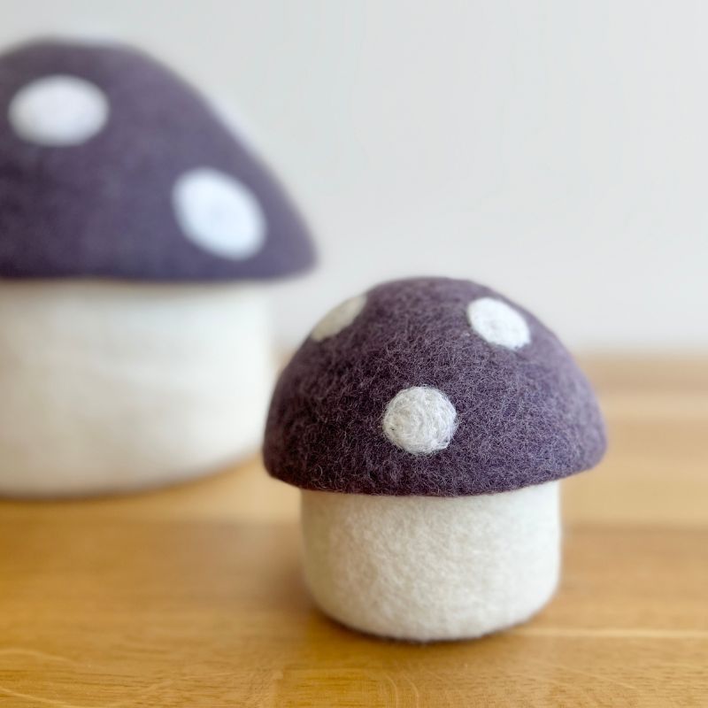 Mini Toadstool Trinket Box