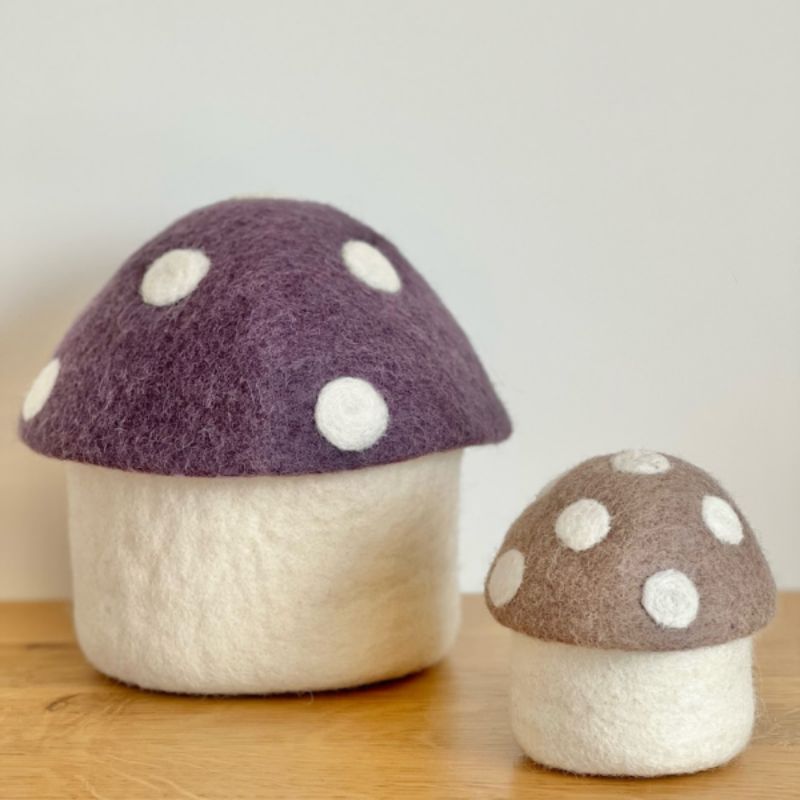 Mini Toadstool Trinket Box