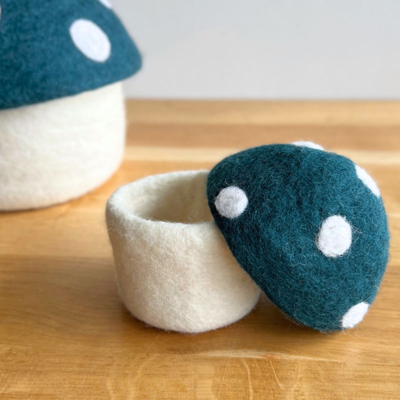 Mini Toadstool Trinket Box