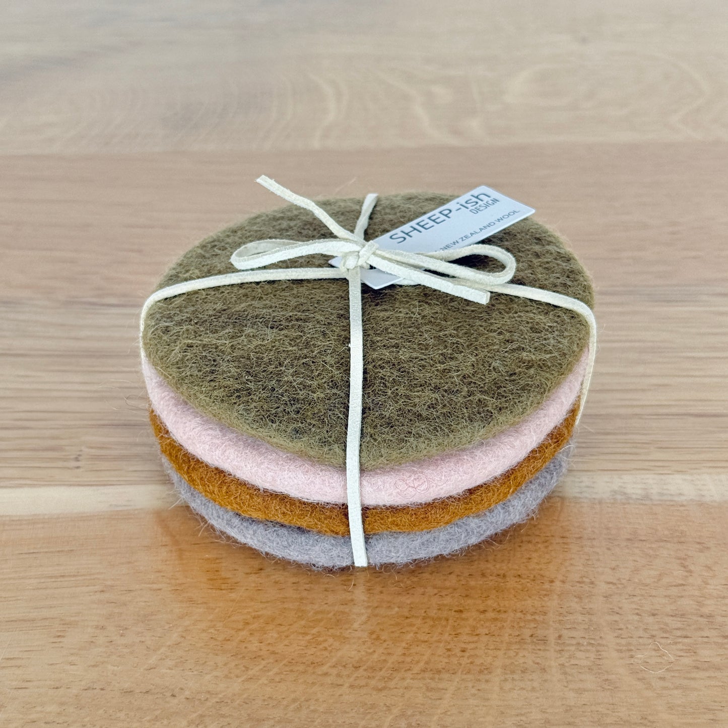 Sheeted Felt Coasters - set of 4