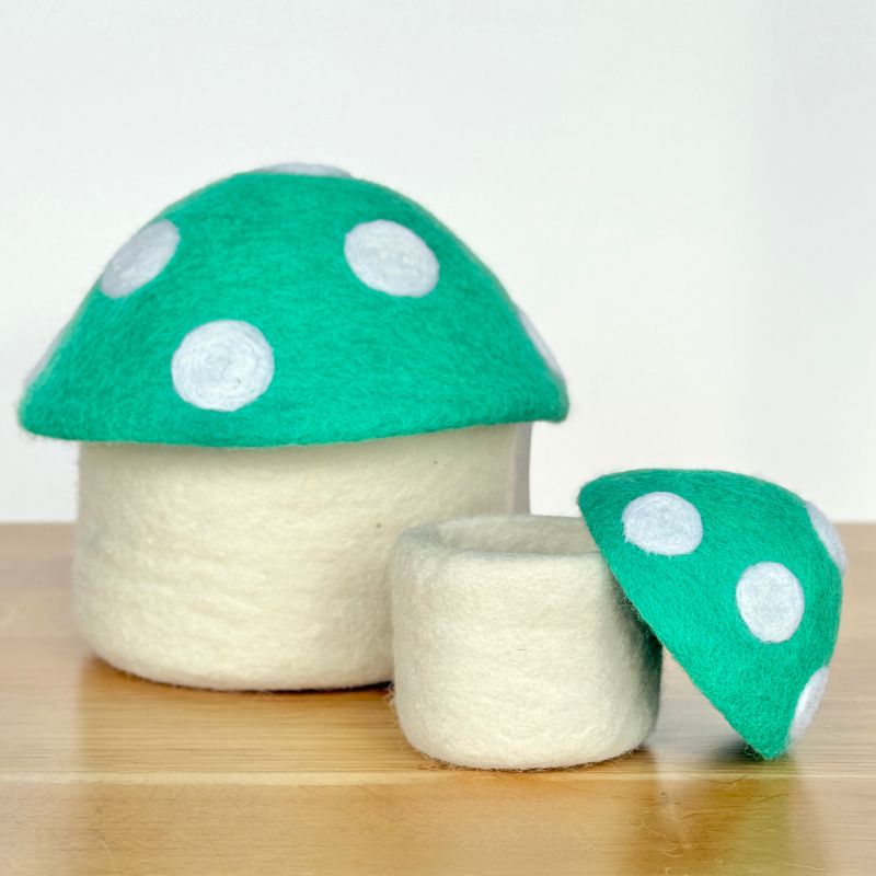 Mini Toadstool Trinket Box