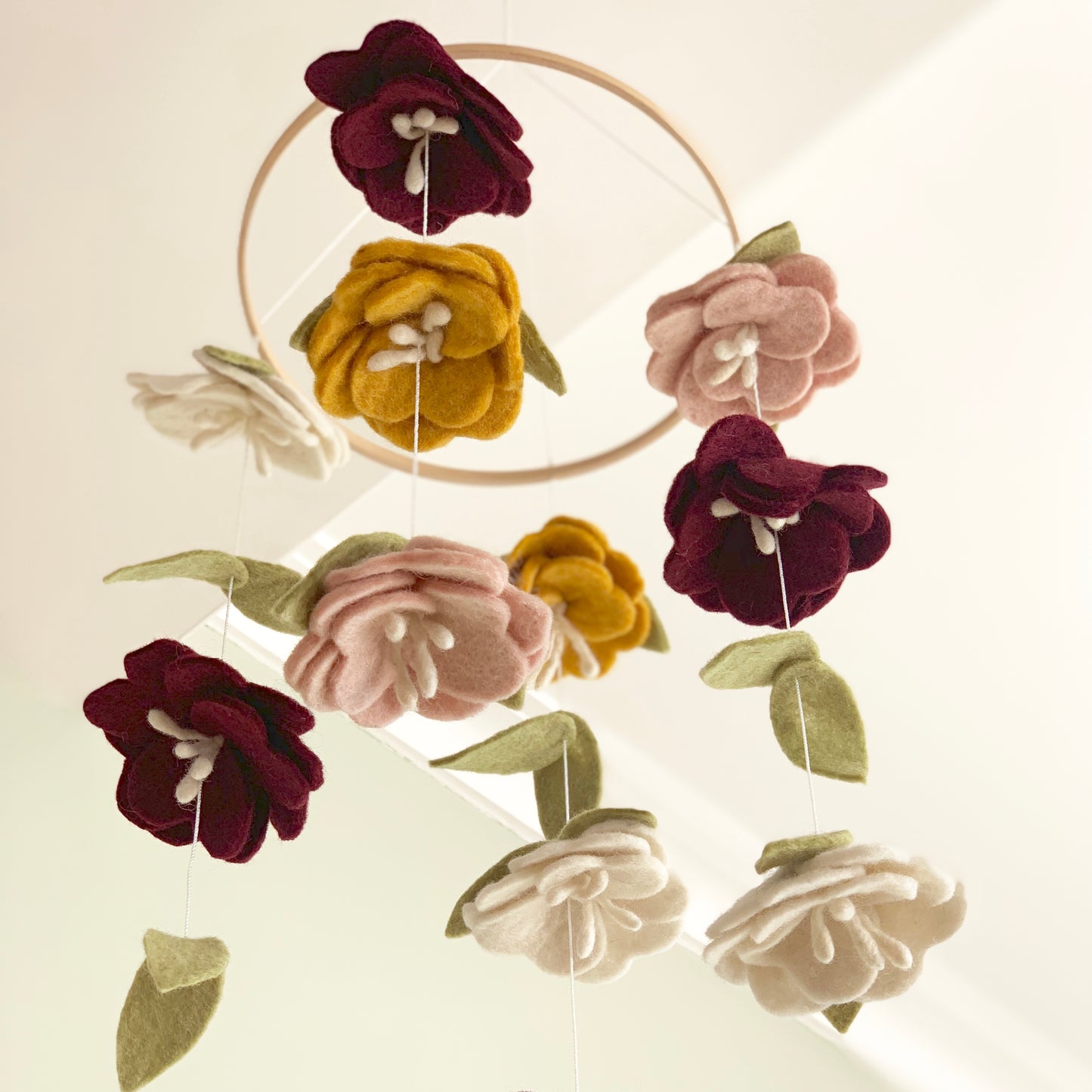 Floral Baby Mobile