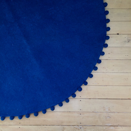Felt Ball Trimmed Rug