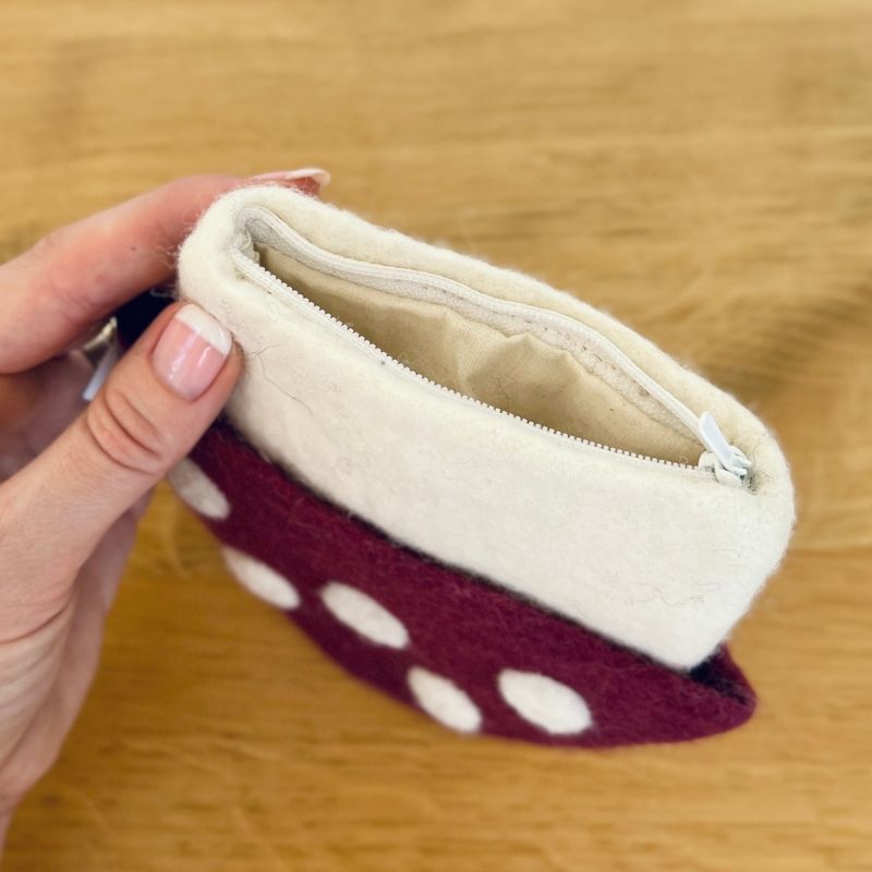 Toadstool Purse