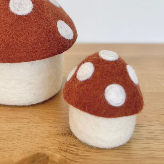 Mini Toadstool Trinket Box