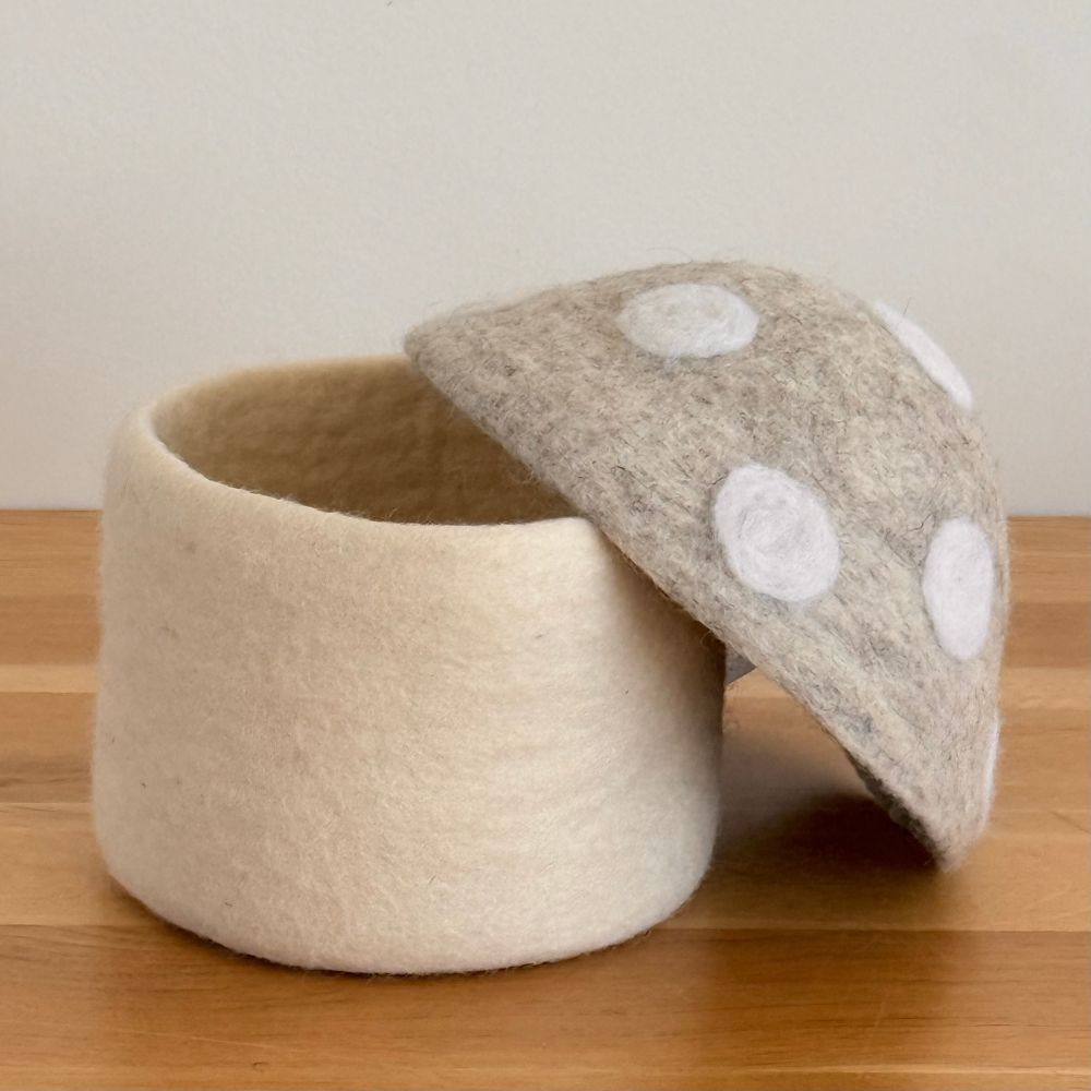 Toadstool Trinket Box