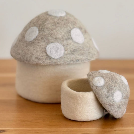 Mini Toadstool Trinket Box