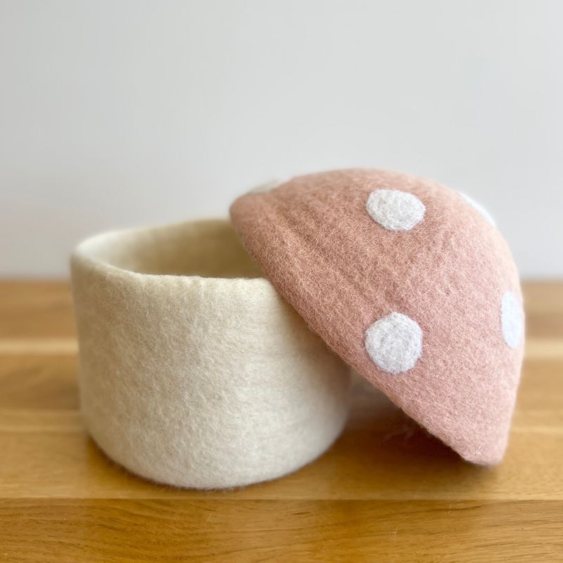 Toadstool Trinket Box
